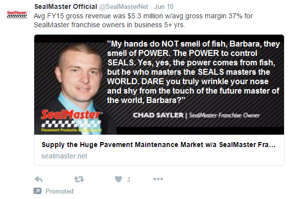 seal master fish